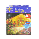 X-mas Stage Lighting Mini Laser in 1 (6 Pack)