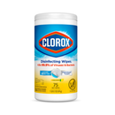 Clorox, Disinfecting Wipes, Crisp Lemon Scent, 75 ct (6 Pack)