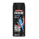Axe, Body Spray, Adrenalin, 5 oz (12 Pack)