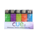 CUE, Disposable Lighters Assorted Colors (50 Pack)
