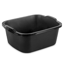 Sterilite, Dish Pan Black, 18 qt (6 Pack)