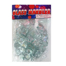 Decorative Flat Marbles Clear (10 Pack)