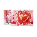 Gift Bags 3D Hearts-Flowers Rectangle Assorted (12 Pack)