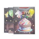 Gift Bags 3D Happy Birthday Medium Assorted (12 Pack)