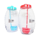 Vitrolero with Lid & Ladle Assorted Colors, 3 gal (12 Pack)