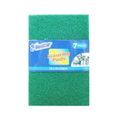 Blue Star, Scouring Pads Green, 7 ct (24 Pack)