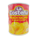 La Costeña, Peach Halves, 28.9 oz (12 Pack)