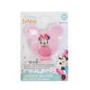 Disney, Baby Pacifier Holder Minnie Assorted Colors (12 Pack)