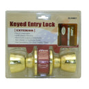 Door Entrance Lock With 3 Keys (6 Pack)