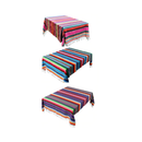 Mexican Table Cover Assorted (6 Pack)