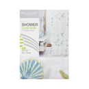 Stella Home Deco, Shower Curtain 70 X 70 Shells (12 Pack)