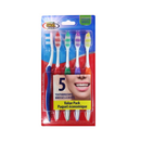 Oral Fusion, Toothbrush Md, 5 ct (12 Pack)