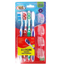 Oral Fusion, Toothbrush With Caps Medium, 8 ct (12 Pack)