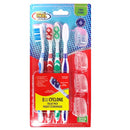 Oral Fusion, Toothbrush With Caps Firm, 8 ct (12 Pack)