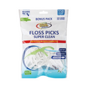 Oral Fusion, Floss Picks Super Clean, 150 ct (12 Pack)