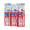 Oral Fusion, Travel Kit Soft Brush, 4 ct (12 Pack)
