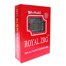 Royal.ZRG, Playing Cards 100% All Plastic With Case (12 Pack)