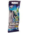 Gillette, Blue II Plus Razors, 2 ct (12 Pack)