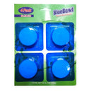 BlueBowl, Toilet Bowl Cleaner Bleach White, 4 ct (24 Pack)