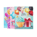 Gift Bags Cupcake Medium Assorted (12 Pack)