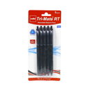 Cello, Tri-Mate Ballpoint Pen Black, 5 ct (12 Pack)