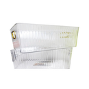 Storage Bin Plastic Clear 12.2X7.9X3.9 (24 Pack)