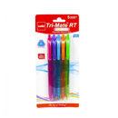 Cello, Tri-Mate Ballpoint Pen Assorted Colors, 5 ct (12 Pack)