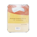 Aluminum Pan, With Lid, 4 ct (36 Pack)