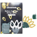 Jewenwills, X-Mas LED String Lights White, 22.5 ft (10 Pack)