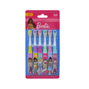 Kids Toothbrush Barbie Assorted, 6 ct (24 Pack)