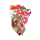 X-Mas Hair Metal Snap With Bow Assorted (12 Pack)