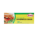 Ri-Pac, Sandwich Bags Fold & Lock, 80 ct (24 Pack)