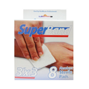 SuperBand, Absorb Sterile Pads 8P 3X3 in (36 Pack)