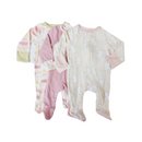 Baby Rib Coverall 6-9 Months Pink Bunny Design (36 Pack)