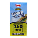 Ri-Pac, Zipper Sandwich Bags, 160 ct (18 Pack)