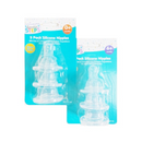 Gentle Steps, Baby Bottle Nipples Clear, 3 ct (12 Pack)