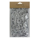 Paper Shreds Glitter Silver, 25 g (12 Pack)