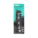 NNH Hardware Series, Barrel Bolt Lock Black, 4 in (12 Pack)