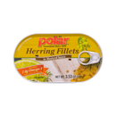 Polar, Herring Fillets In Mustard, 3.53 oz (18 Pack)