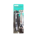 NNH Hardware Series, Barrel Bolt Lock & Door Handle, 4 in (12 Pack)