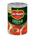 Del Monte, Diced Tomatoes, 14.5 oz (12 Pack)