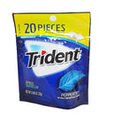 Trident, Gum Pouch Peppermint, 20 ct (24 Pack)