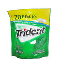 Trident, Gum Pouch Spearmint, 20 ct (24 Pack)