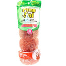 Pine-Sol, Heavy Duty Copper Scrubbers, 4 ct (24 Pack)