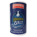 Lombardi, Salt Iodized, 26 oz (24 Pack)