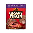 Gravy Train, with Beef & Bacon, 13.2 oz (12 Pack)