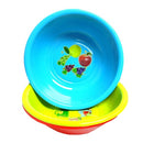 Wash Basin Plastic Assorted Colors (12 Pack)