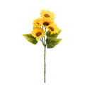 Sunflower Artificial 3 Head, 21 in (12 Pack)