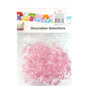 Decorative Acrylic Rocks Pink (10 Pack)