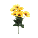 Sunflower Artificial 7 Head, 14 in (36 Pack)